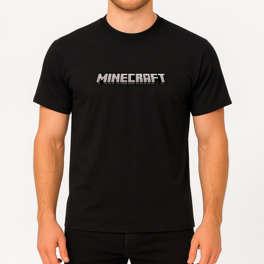 Men's Minecraft Game Cotton T-Shirt