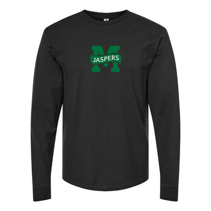 Men's Manhattan Jaspers Logo Long Sleeve T-Shirt