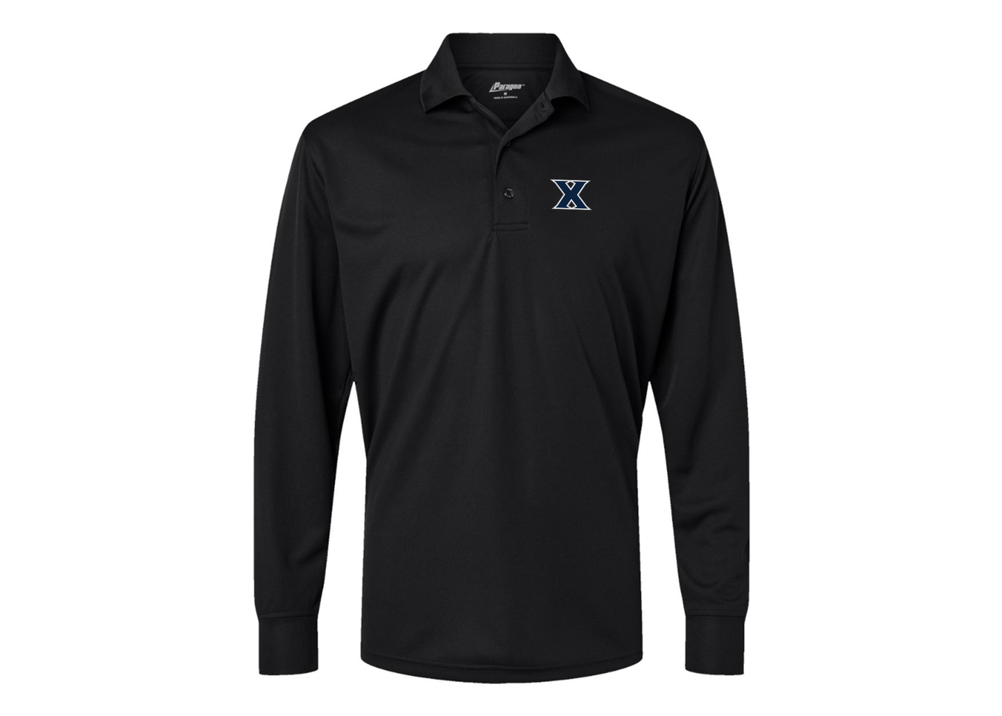Men's Xavier Musketeers Paragon Prescott Long Sleeve Polo