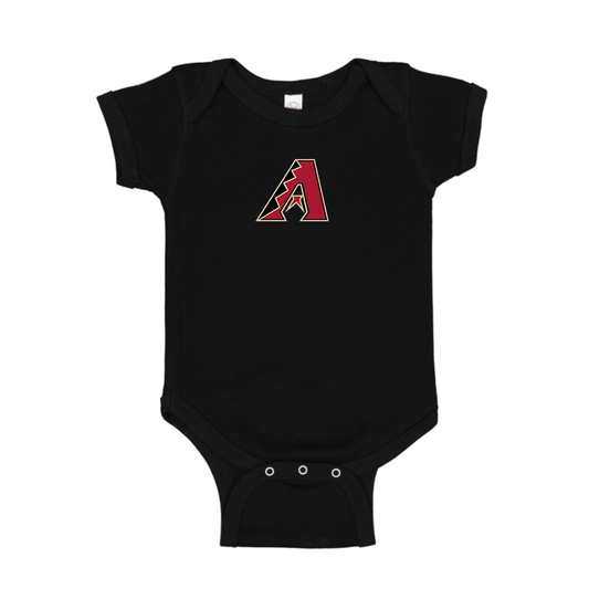 Arizona Diamondbacks Logo Baby Romper Onesie