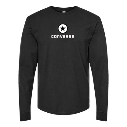 Men's Converse Logo Long Sleeve T-Shirt