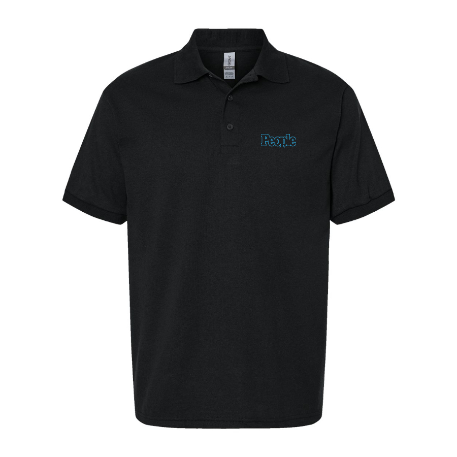 Men's People Magazine Logo Dry Blend Polo