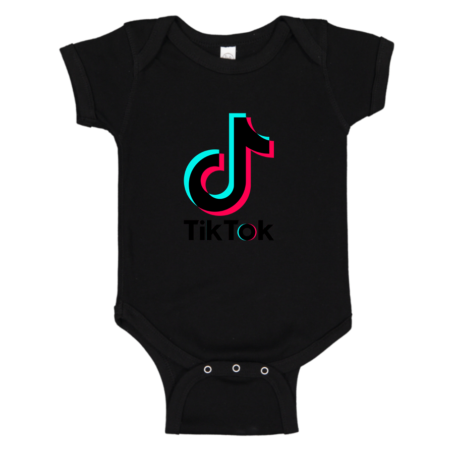 TikTok Social Baby Romper Onesie