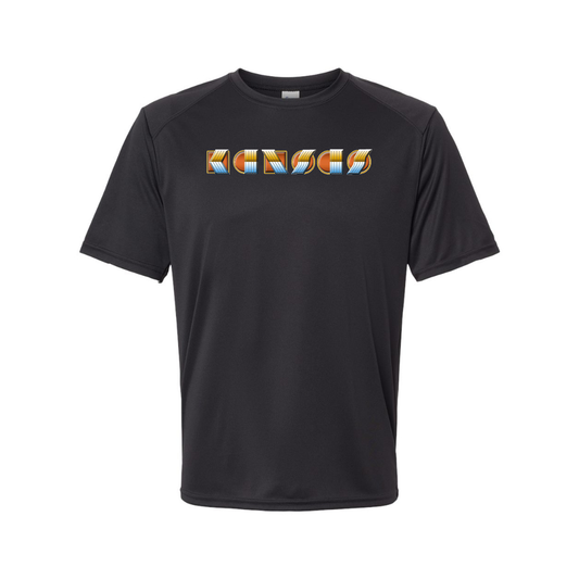 Men's Kansas Logo Polyester T-Shirt