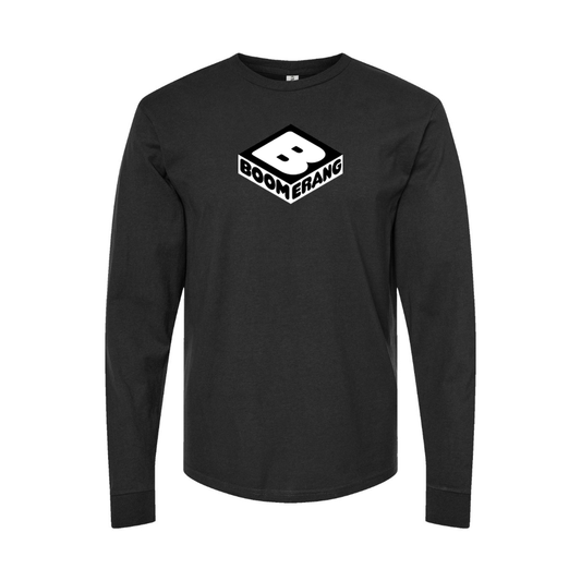 Men's Boomerang Logo Long Sleeve T-Shirt