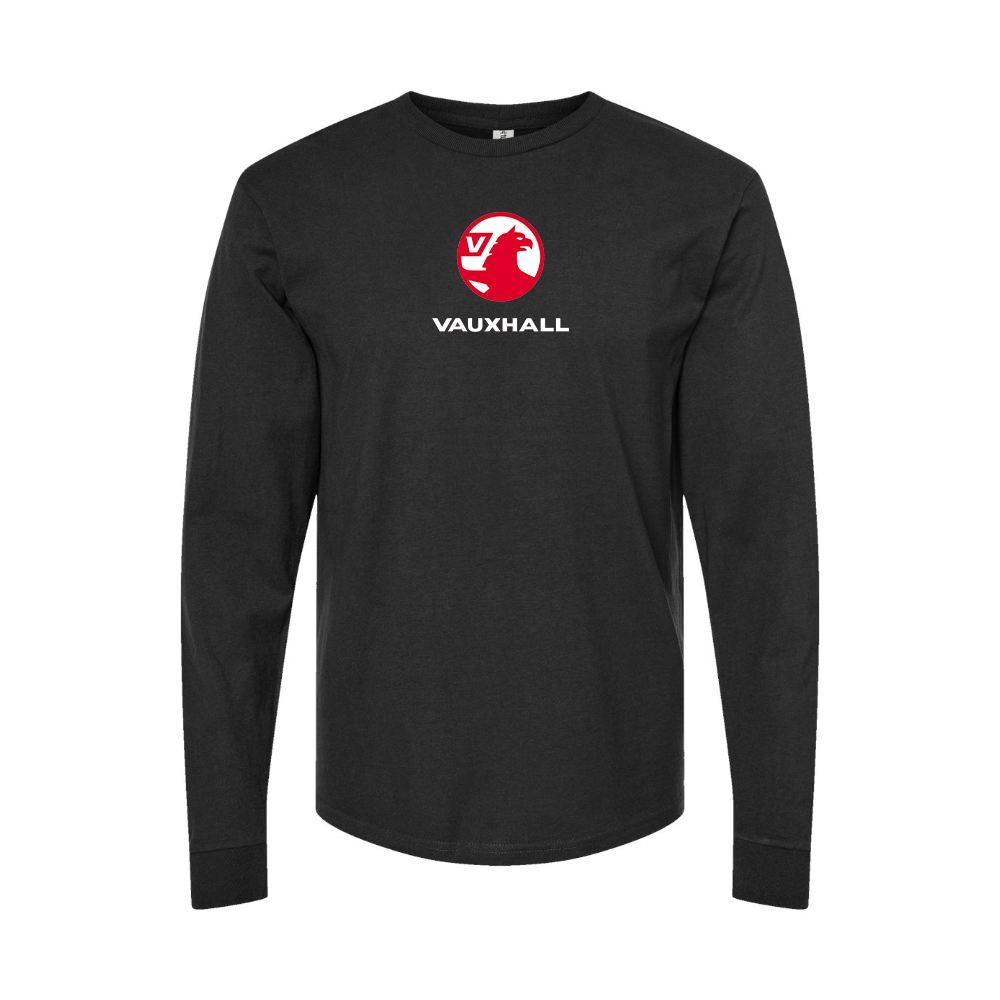 Youth Vauxhall Logo Cotton Long Sleeve T-Shirt