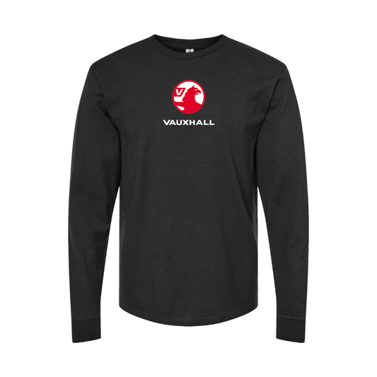 Youth Vauxhall Logo Cotton Long Sleeve T-Shirt