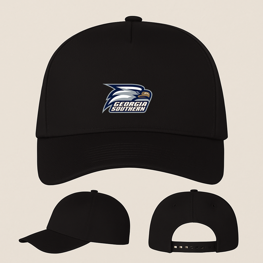 George Georgia Southern Eagles Logo Five Panel Twill Snapback Cap
