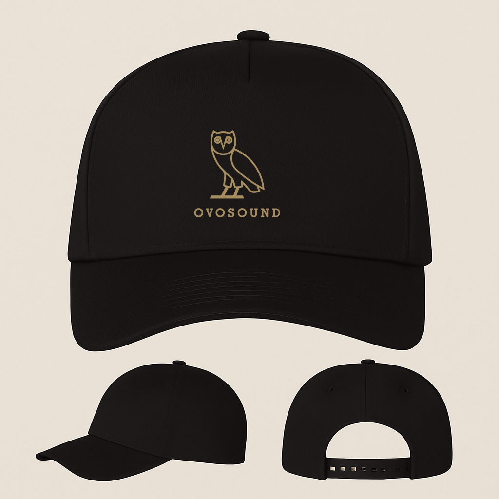 Ovosound Drake Music Five Panel Twill Snapback Cap