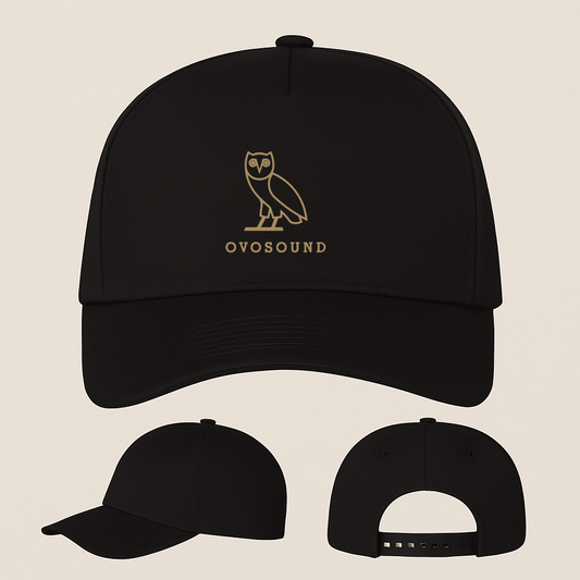 Ovosound Drake Music Five Panel Twill Snapback Cap