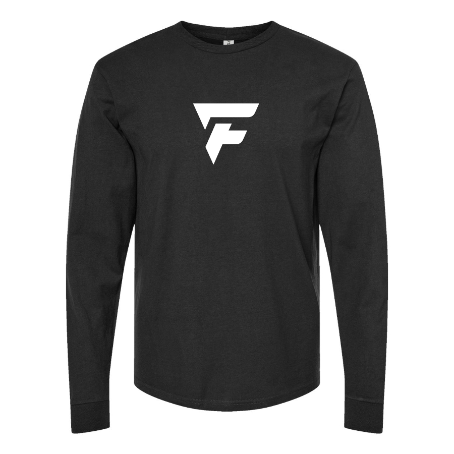 Youth Fittipaldi Logo Cotton Long Sleeve T-Shirt