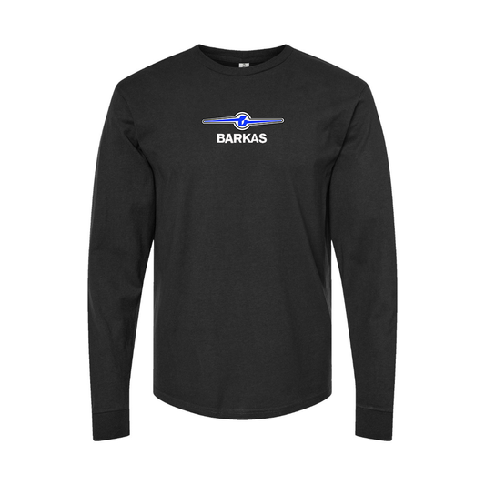 Youth Barkas Logo Cotton Long Sleeve T-Shirt