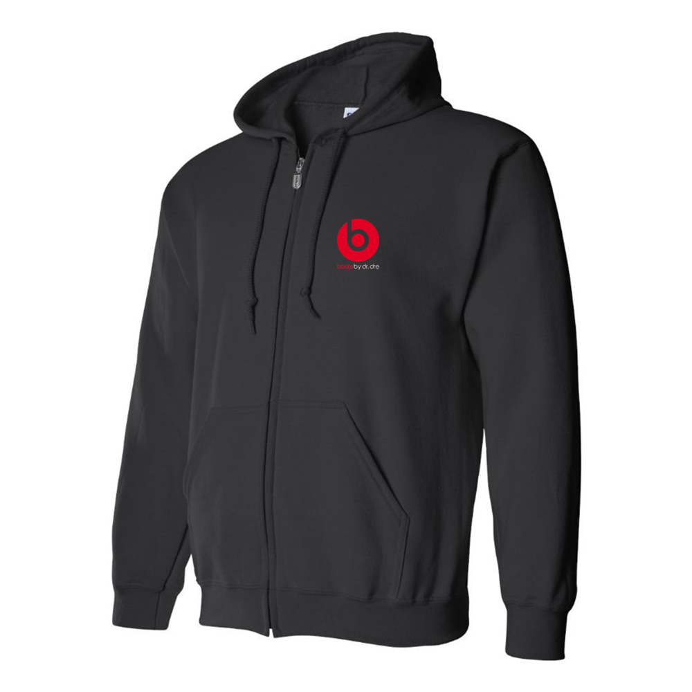 Men's Beats-by Dre Logo Zipper Hoodie