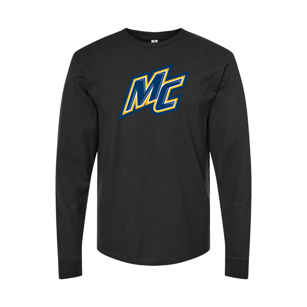 Men's Merrimack Warriors Logo Long Sleeve T-Shirt