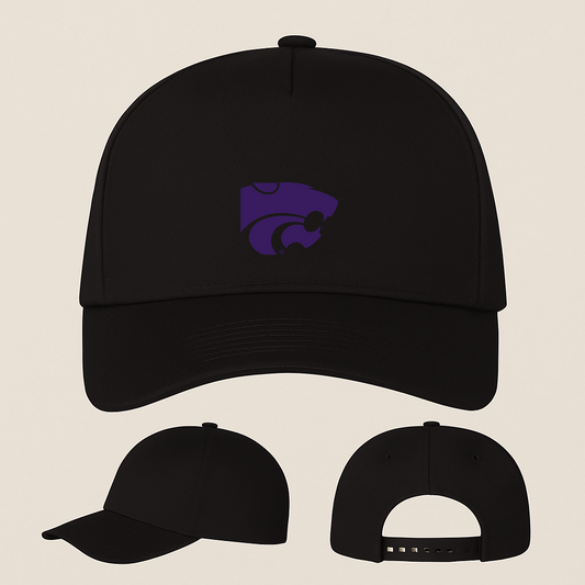 Kansas State Wildcats Logo Five Panel Twill Snapback Cap