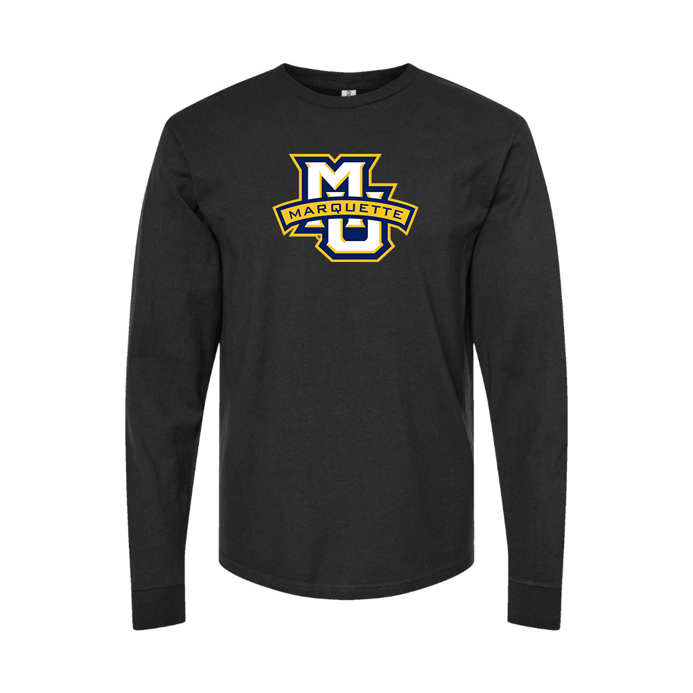 Men's Marquette Golden Eagles Logo Long Sleeve T-Shirt