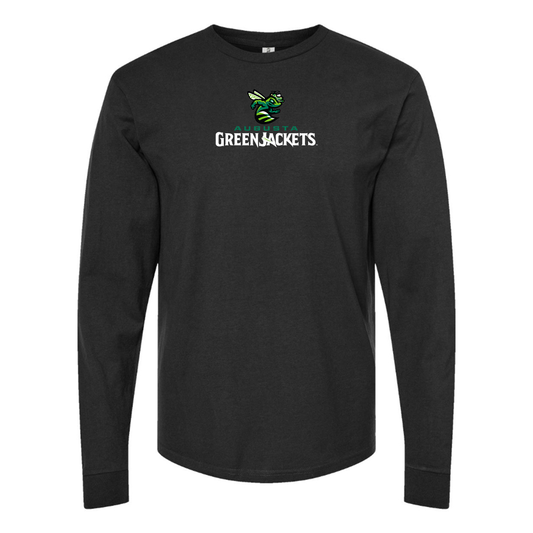 Men's Augusta GreenJackets Logo Long Sleeve T-Shirt