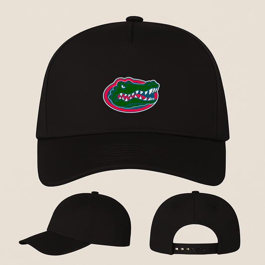 Florida Gators Logo Five Panel Twill Snapback Cap