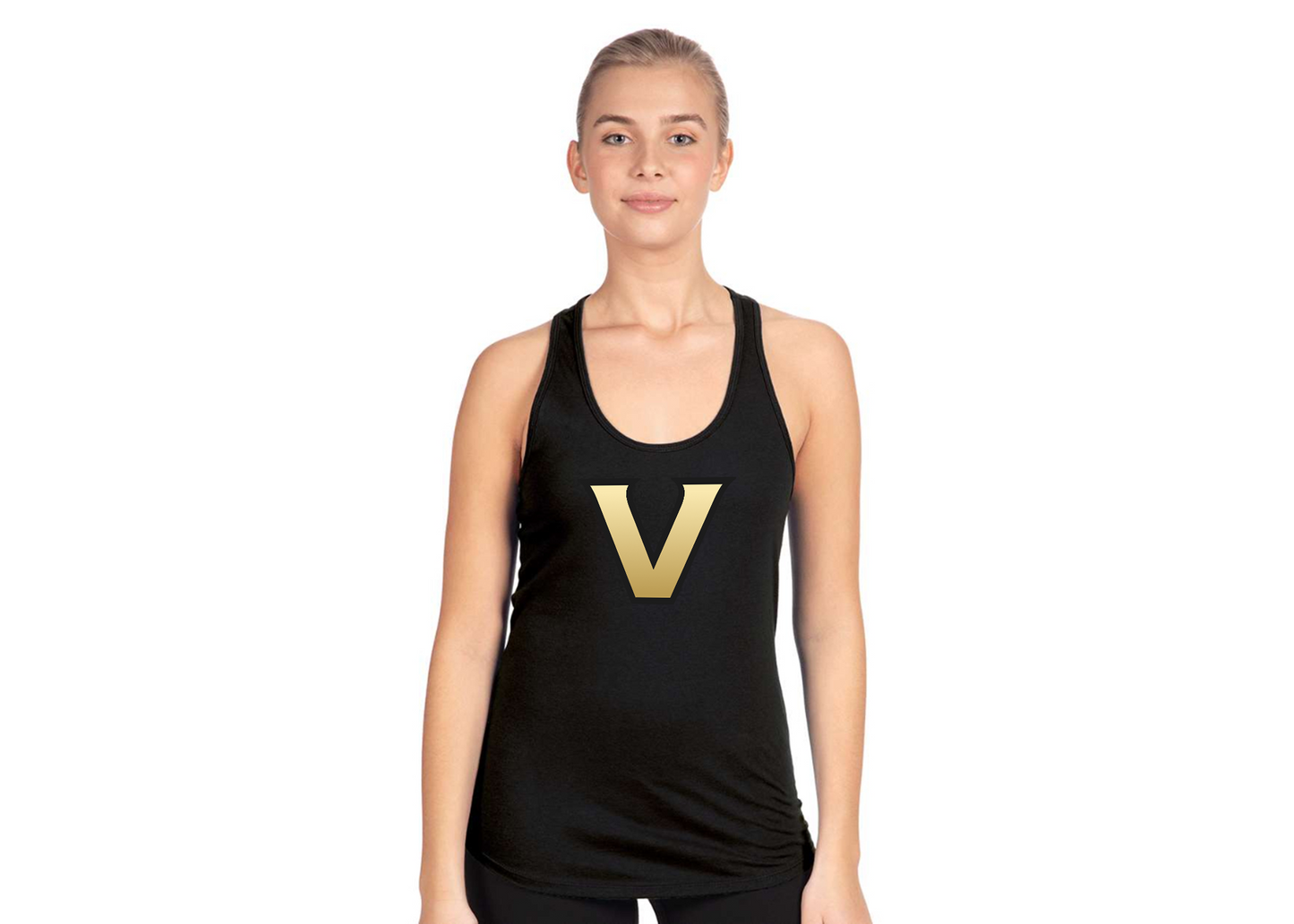 Women's Vanderbilt Commodores Next Level Ideal Racerback Tank