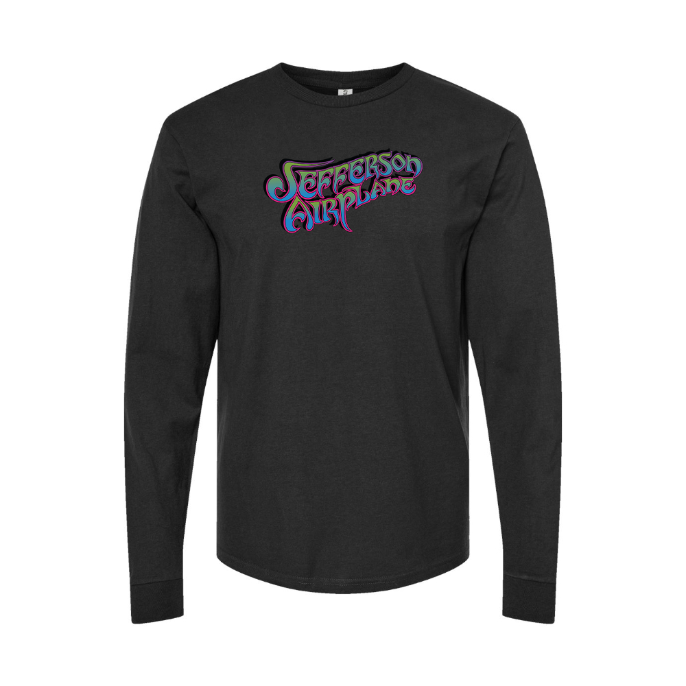 Men's Jefferson Airplane Logo Long Sleeve T-Shirt
