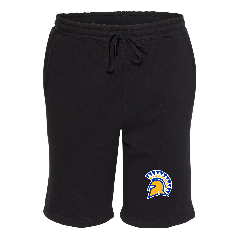 Men's San Jose State Spartans Logo Independent Trading Co Midweight Fleece Shorts