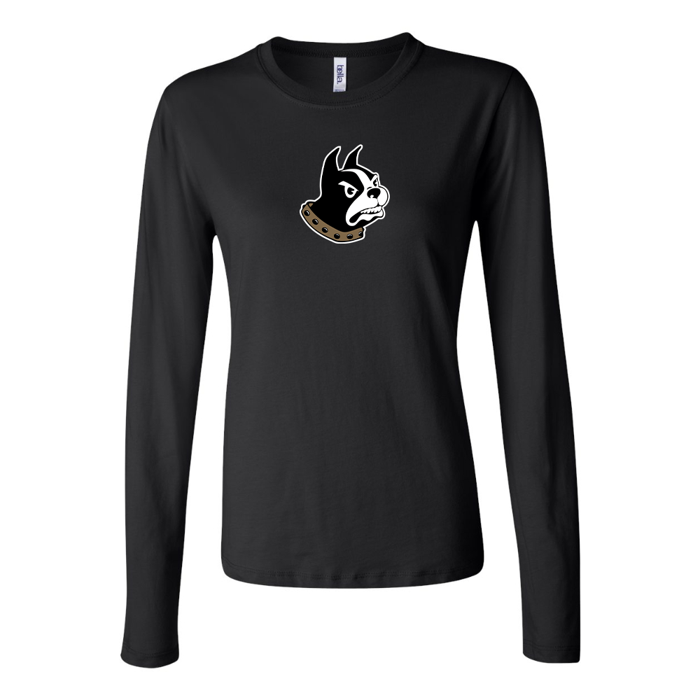 BELLA CANVAS Women’s Wofford Terriers Jersey Long Sleeve Tee