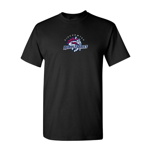 Men's Binghamton Rumble Ponies Logo Cotton T-Shirt