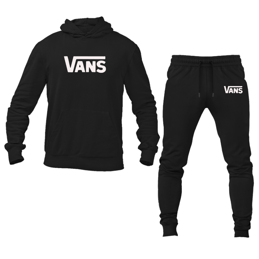 Men's Vans Logo Hoodie Joggers Set