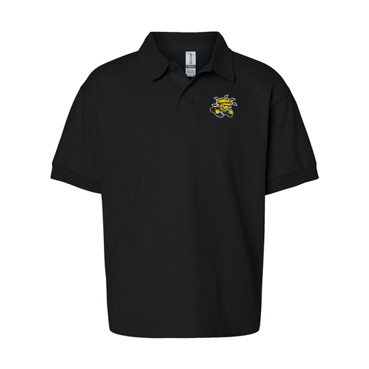 Youth Wichita State Shockers Gildan Dry Blend Jersey Polo