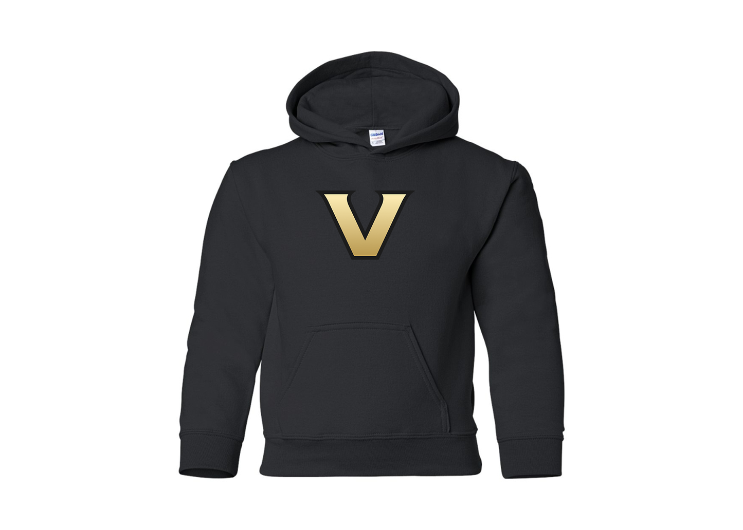 Youth Vanderbilt Commodores Gildan Heavy Blend  Hooded Sweatshirt