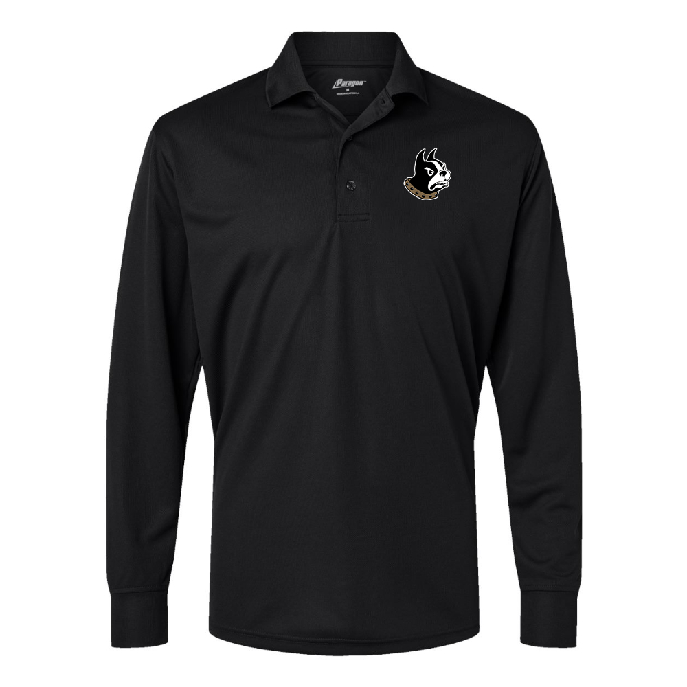 Men's Wofford Terriers Paragon Prescott Long Sleeve Polo