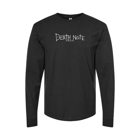Men's Death Note Logo Long Sleeve T-Shirt