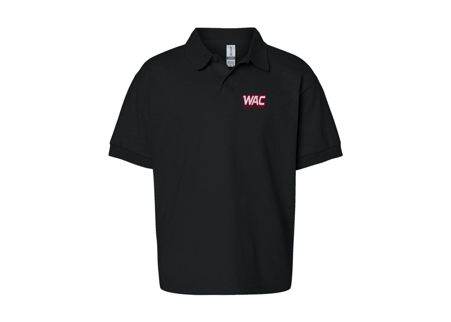 Youth Western Athletic Conference Gildan Dry Blend Jersey Polo