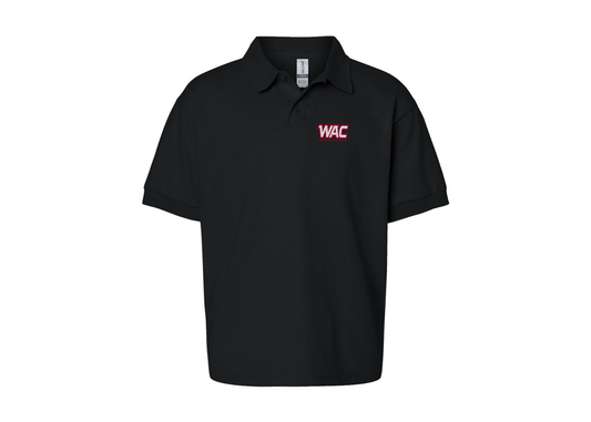 Youth Western Athletic Conference Gildan Dry Blend Jersey Polo