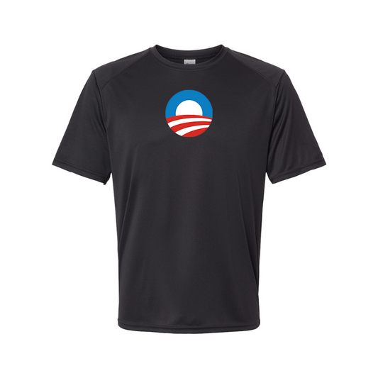 Men's Obama Logo Polyester T-Shirt