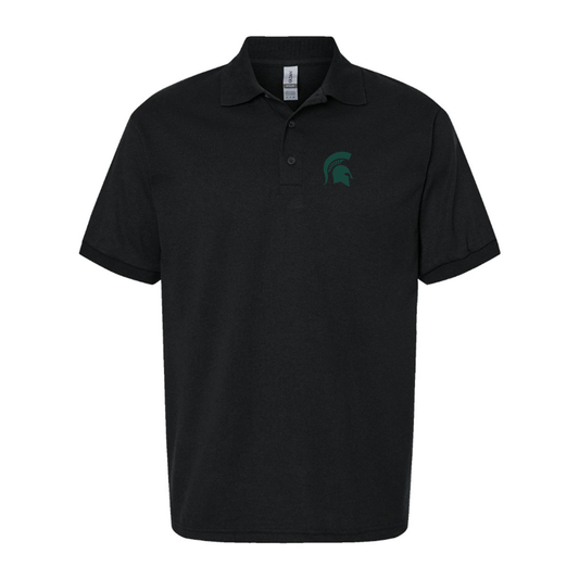 Men's Michigan State Spartans Logo Dry Blend Polo