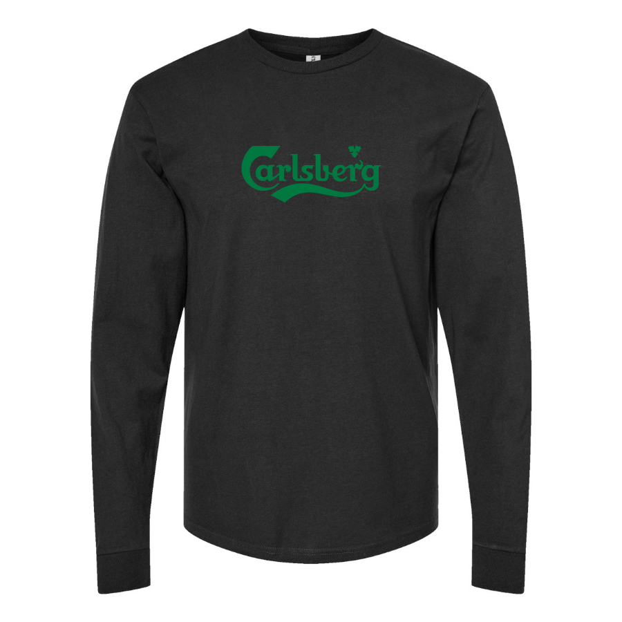 Men's Carlsbery Logo Long Sleeve T-Shirt