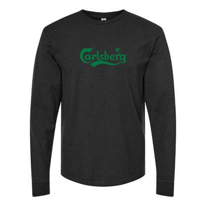 Men's Carlsbery Logo Long Sleeve T-Shirt