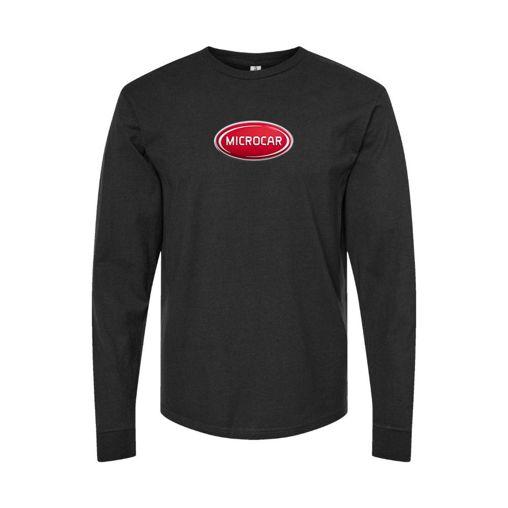 Youth Microcar Logo Cotton Long Sleeve T-Shirt