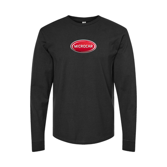 Youth Microcar Logo Cotton Long Sleeve T-Shirt