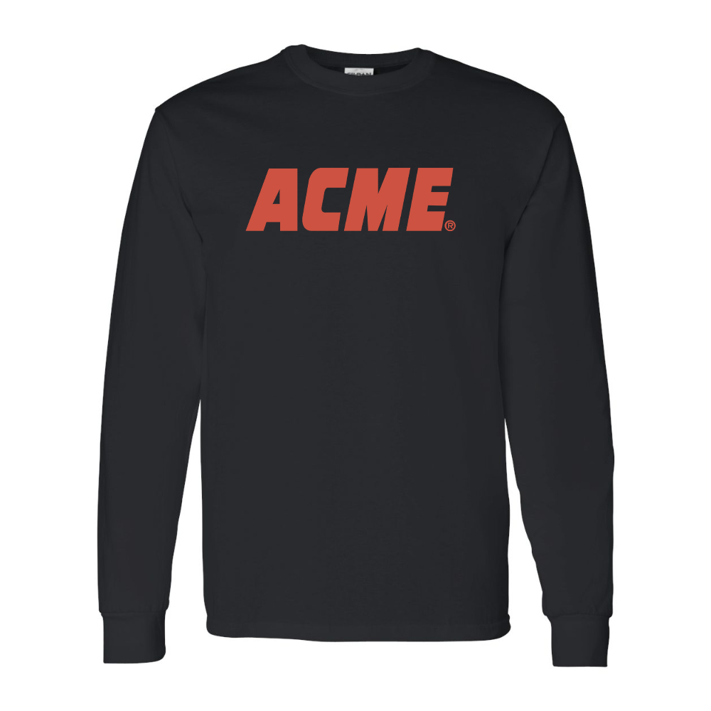 Men's ACME Logo Gildan Heavy Cotton Long Sleeve T-Shirt