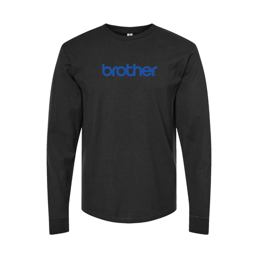 Youth Brother Logo Cotton Long Sleeve T-Shirt