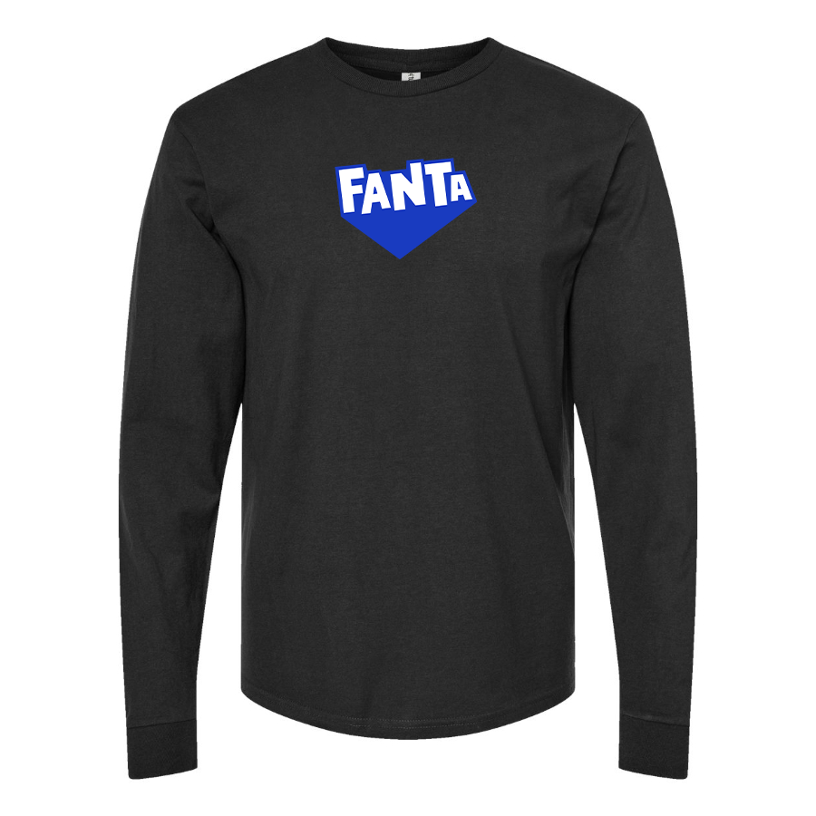 Men's Fanta Logo Long Sleeve T-Shirt