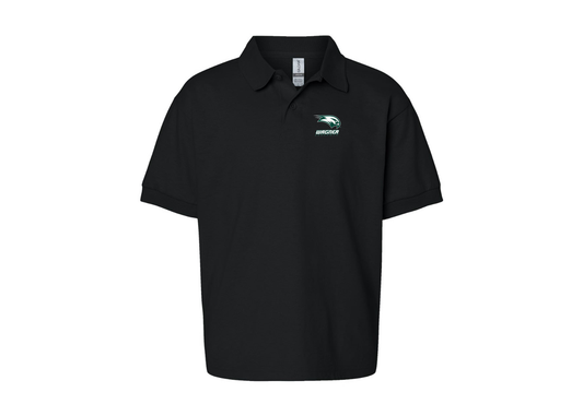 Youth Wagner Seahawks Gildan Dry Blend Jersey Polo