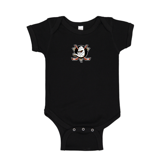 Anaheim Ducks Logo Baby Romper Onesie
