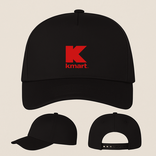 Kmart Logo Five Panel Twill Snapback Cap