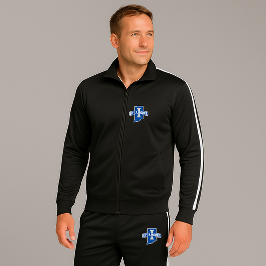 Men's Indiana State Sycamores Logo Dri-Fit TrackSuit