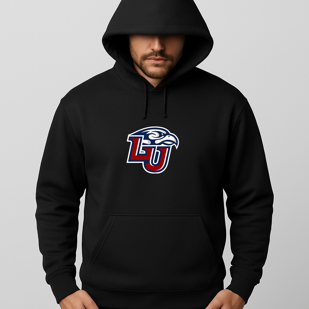 Men's Liberty Flames Logo Pullover Hoodie