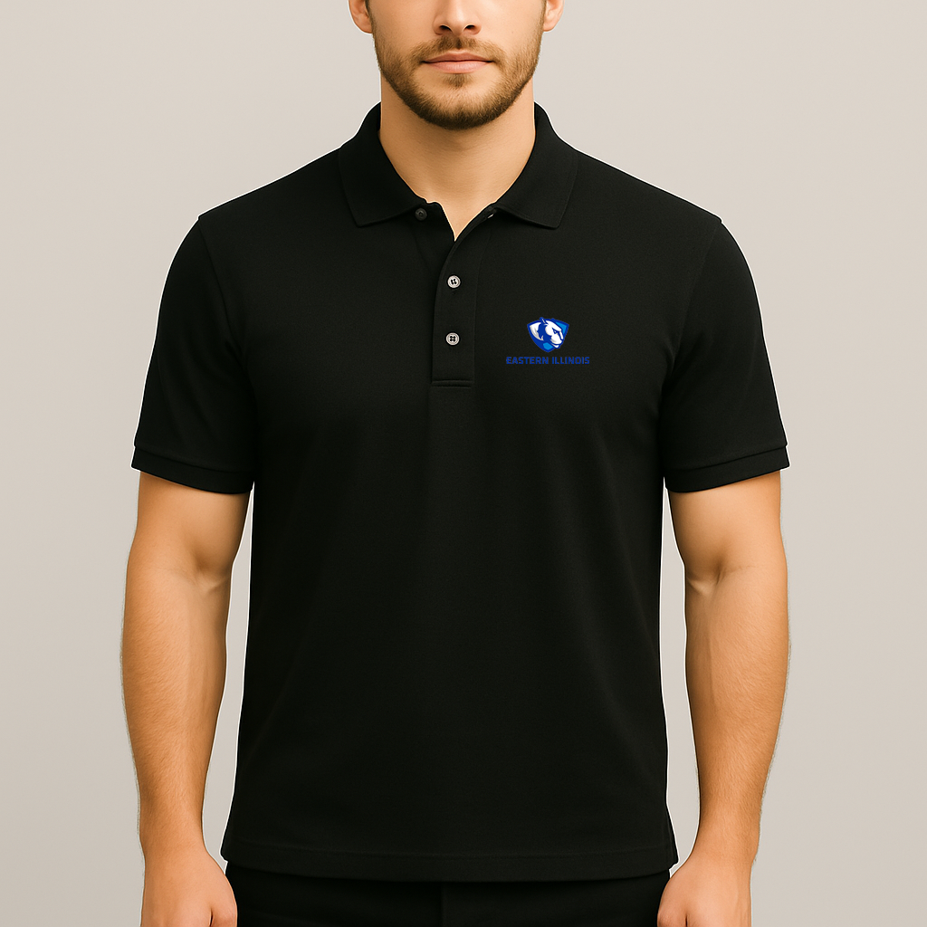 Men's Eastern Illinois Panthers Logo Dry Blend Polo