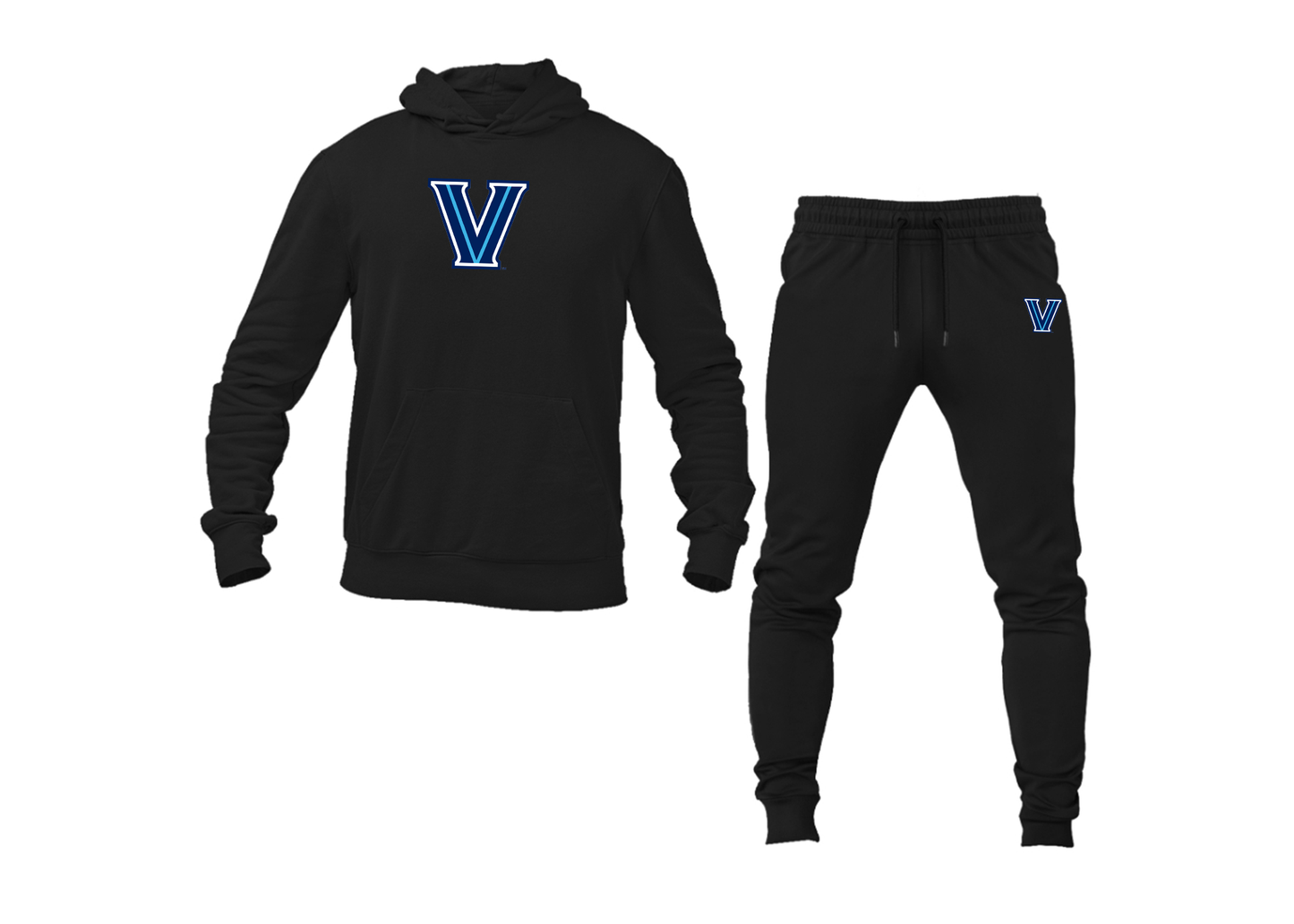 Men's Villanova Wildcats Hoodie Joggers Set